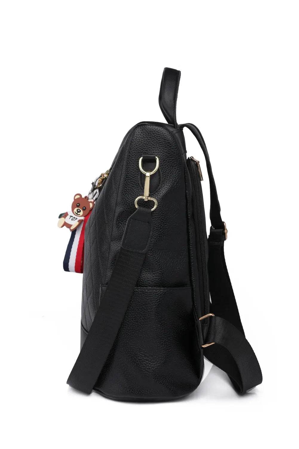 Pum-Pum Zipper Backpack - Velveta Studio