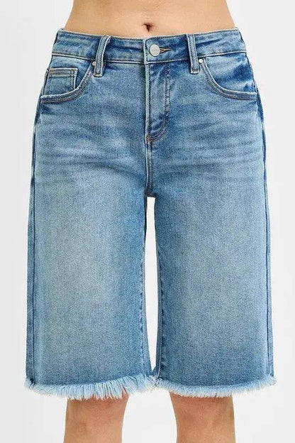 RISEN Tummy Control Mid Rise Fit Bermuda - Velveta Studio