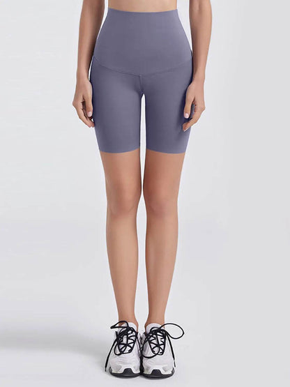 Wide Waistband Sports Shorts - Velveta Studio