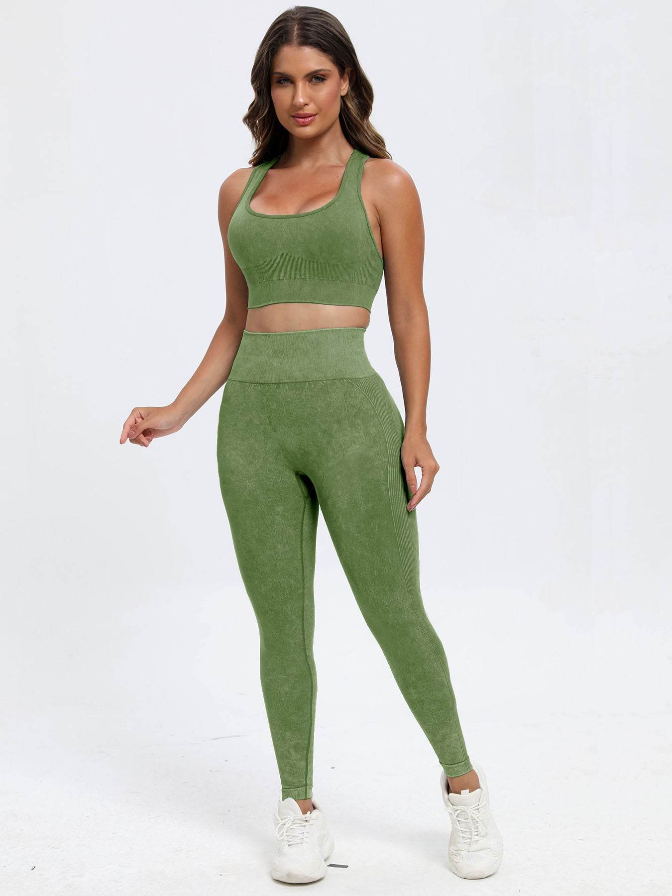 Scoop Neck Wide Strap Top and Pants Active Set - Velveta Studio