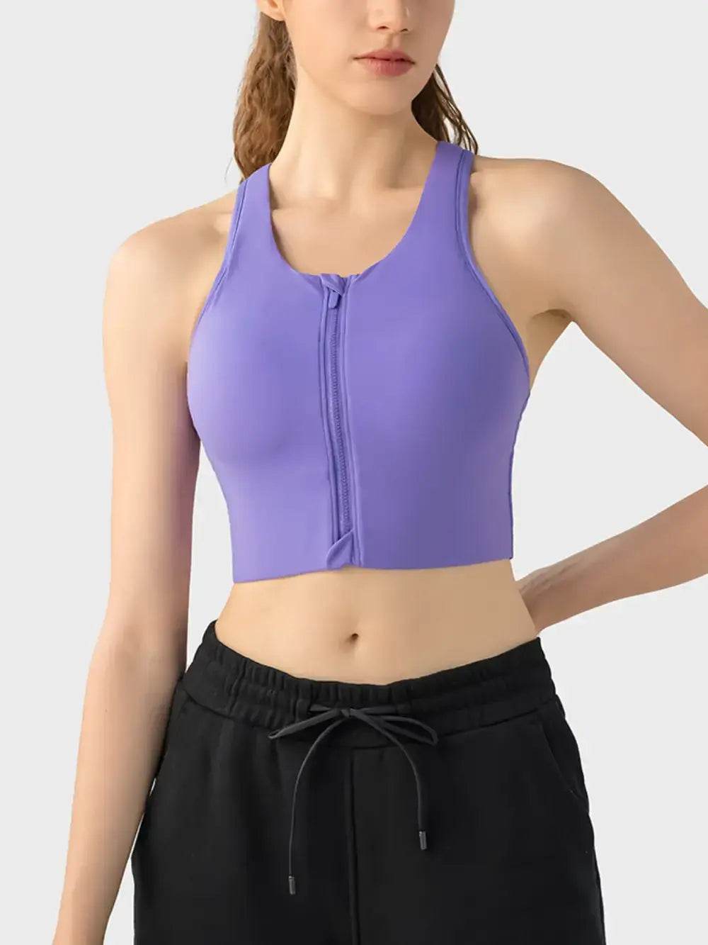 Millennia Wide Strap Sport Bra - Velveta Studio