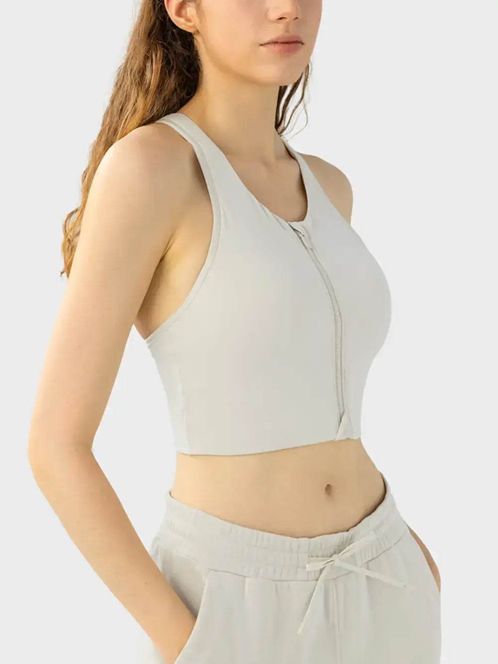 Millennia Wide Strap Sport Bra - Velveta Studio
